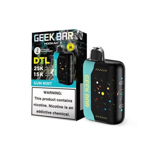 BANGKING 　gagagajajaja Geek Bar Hookah X 25K Disposable - Fcuking Fab Flavor (6mg DTL)