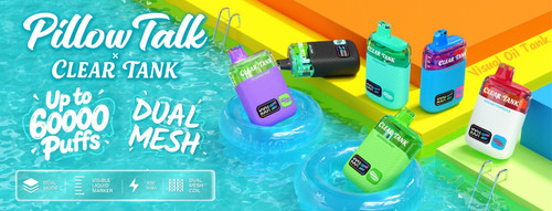 Pillow Talk x Clear Tank 60K Disposable