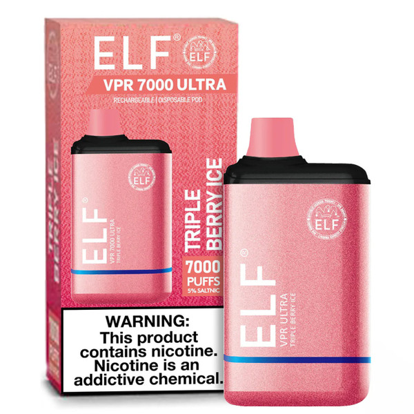 ELF VPR ULTRA 7000 PUFFS DISPOSABLE 7K 5%