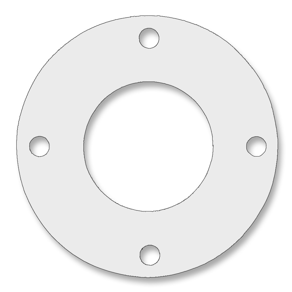 CFF7530.1500.125.150 - 7530 Style PTFE, Virgin PTFE Full Face Gasket 1.5