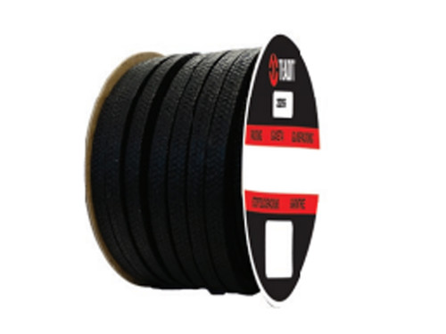 Teadit Style 2255 Synthetic Yarn with Graphite, Lubricated Packing,  Width: 1/8 (0.125) Inches (3.175mm), Quantity by Weight: 1 lb. (0.45Kg.) Spool, Part Number: 2255.125x1