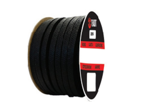 Teadit Style 2255 Synthetic Yarn with Graphite, Lubricated Packing,  Width: 9/16 (0.5625) Inches (1Cm 4.2875mm), Quantity by Weight: 10 lb. (4.5Kg.) Spool, Part Number: 2255.562x10