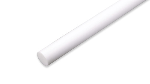 Virgin PTFE Rod,  Dimensions: Length: 12 Inches (30.48Cm) Diameter: 2 1/4(2.25) Inches (5.715Cm), Part Number: PTFE-2.25x12-RD