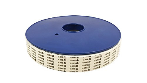 24BBA White PTFE Teadit Expanded Gasket Tape, Dimensions: Width: 2(2) Inches (5.08Cm), Thickness: 1/25(.04) Inches (1.016mm), Length: 50 Feet (15.24M), Part Number: 24BB.400.040.50