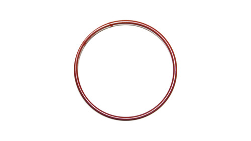 O-Ring, Clear PTFE PFA/FEP Encapsulated Orange Silicone Size: 016, Durometer: 70 Nominal Dimensions: Inner Diameter: 35/57(0.614) Inches (1.55956Cm), Outer Diameter: 46/61(0.754) Inches (1.91516Cm), Cross Section: 4/57(0.07) Inches (1.78mm) Part Number: ORTESI016