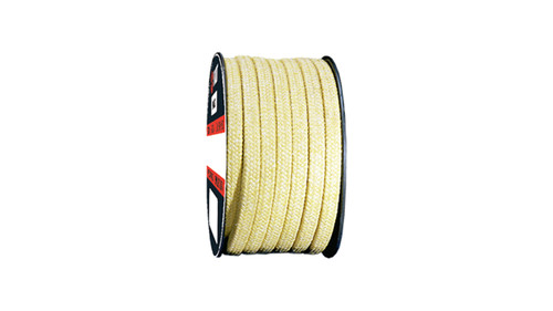 Teadit Style 2004 Braided Packing, Aramid Yarn, PTFE Impregnated Packing,  Width: 1 (1) Inches (2Cm 5.4mm), Quantity by Weight: 10 lb. (4.5Kg.) Spool, Part Number: 2004.100x10