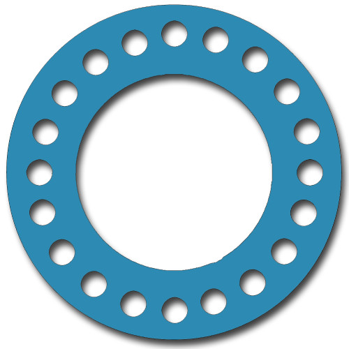 Teadit, NSF-61 SAN 1082, Full Face Gasket, Pipe Size: 14(14) Inches (35.56Cm), Thickness: 1/32(0.03125) Inches (0.79375mm), Pressure: 300# (psi), Inner Diameter: 14(14)Inches (35.56Cm), Outer Diameter: 23(23)Inches (58.42Cm), With 20 - 1 1/4(1.25) (3.175Cm) Bolt Holes, Part Number: CFF1082.1400.031.300