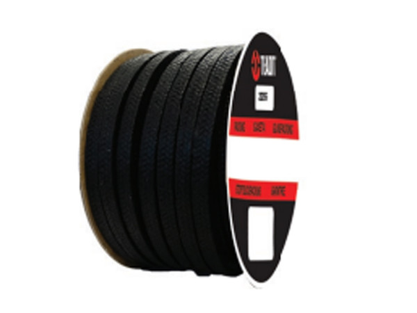 Teadit Style 2255 Synthetic Yarn with Graphite, Lubricated Packing,  Width: 1/8 (0.125) Inches (3.175mm), Quantity by Weight: 2 lb. (0.9Kg.) Spool, Part Number: 2255.125x2