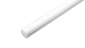 Virgin PTFE Rod,  Dimensions: Length: 12 Inches (30.48Cm) Diameter: 4(4) Inches (10.16Cm), Part Number: PTFE-4x12-RD