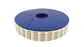 24BBA White PTFE Teadit Expanded Gasket Tape, Dimensions: Width: 6(6) Inches (15.24Cm), Thickness: 1/8(.125) Inches (3.175mm), Length: 25 Feet (7.62M), Part Number: 24BB.600.125.25