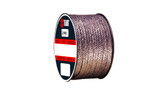 Teadit Style 2000 Braided Flexible Graphite Packing, Width: 3/4 (0.75) Inches (1Cm 9.05mm), Quantity by Weight: 5 lb. (2.25Kg.) Spool, Part Number: 2000.750x5