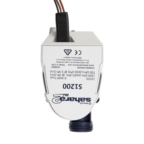 Sahara MK2 1200 GPH Bilge Pump (12V) - View 5