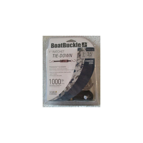 Kwik Lok Transom Tie Down Strap (1" x 3.5') - View 5