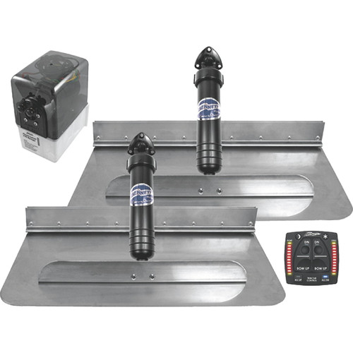 9x18" Marine Trim Tab with Euro Control - View 5