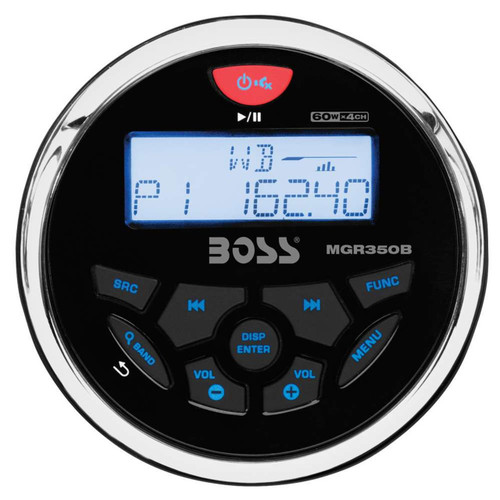 MGR350B Marine Stereo - MP3/CD/AM/FM Radio (Gauge Style) - View 5
