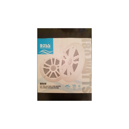 Boss Audio MR6W 6.5" Marine Speakers (White, Pair, 180W) - View 5