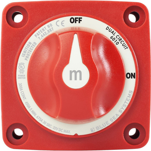 Dual Circuit Marine Battery Switch (M-Series) - View 5