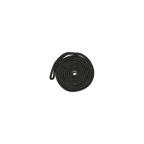 Double Braid Dock Line (3/8" x 20', Black) - View 5