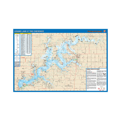 Grand Lake O' The Cherokees Nautical Chart - View 5
