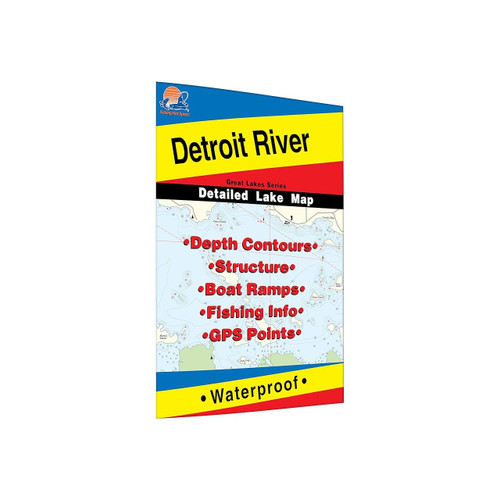 Detroit River Nautical Chart - View 5