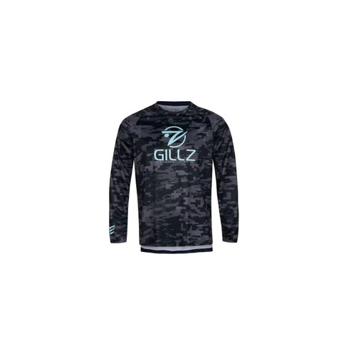 Gillz Men's Pro Series UV Protection Shirt (Powder Blue, Large) - View 5