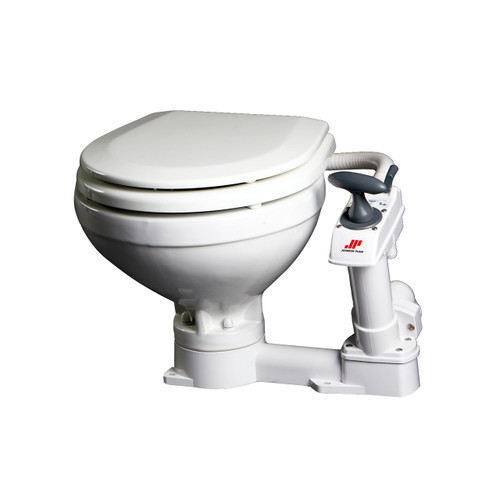 Aqua'T' Compact Manual Marine Toilet - View 5