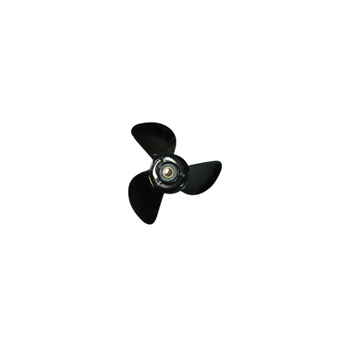 14.5R17 Aluminum Wheel (Black, Cupped) - View 5