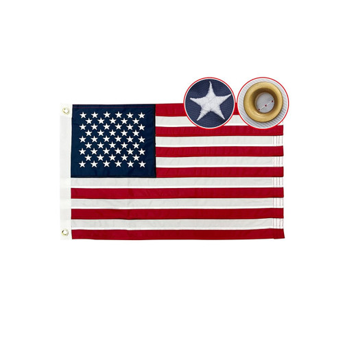 US Sewn Flag (20x30 in) - View 5