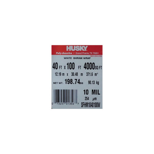 6 Mil Blue Shrink Wrap (20' x 100') - View 5