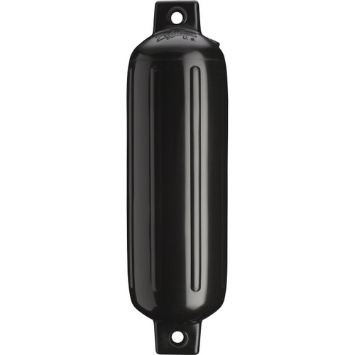 Twin Eye Boat Fender (5.5" x 19", Black) - View 5