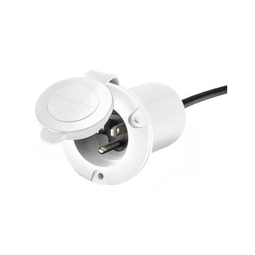 Universal Marine AC Plug Holder (White) - View 5