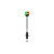 Bi-Color 14" LED Pole Light with Task Light (3-Pin) - View 5