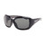 Sugar Bombs Polarized Sunglasses (Gloss Black/Smoke Lens) - View 2