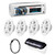 Fusion MS-MR508UABW Marine Stereo Package with MR6W Speakers (White) - View 1