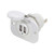 Dual VSB Socket (White) - View 3
