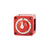 3-Position Marine Battery Switch (Red) - View 1