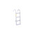 2-4 Step Pontoon Boat Ladder (Folding) - View 4
