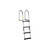 2-4 Step Pontoon Boat Ladder (Folding) - View 3