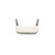 White Polypropylene Footrest - View 4