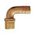 90° Brass Elbow Pipe to Hose Adapter (3/4") - View 5
