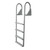 7-Step Flip-Up Dock Ladder (Aluminum) - View 2