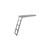 Telescoping Pontoon Ladder (4-Step, Stainless Steel) - View 1