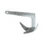 Galvanized Claw Anchor (22 lbs) - View 3