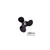Vortex Aluminum Propeller (10-1/4P, 20-35 HP) - View 2