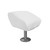 Folding Pedestal Cover (White Vinyl) - View 1