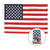 Sewn US Flag (12x18 in) - View 1