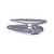 3" Chrome Zinc Cleat (2-Pack) - View 2