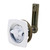 White Flush Latch (2-1/2" x 2-1/2") - View 3