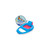 Premium Papasan Pool Float (Sky Blue) - View 2