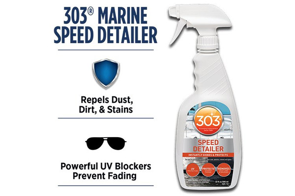 303 Speed Detailer (32 oz) - Quick & Easy Boat Cleaning